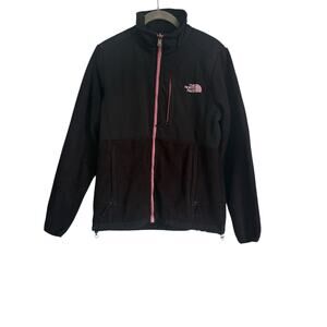 The North Face Women’s 800 Summit Series Fleece Jacket Black Pink Trim Small